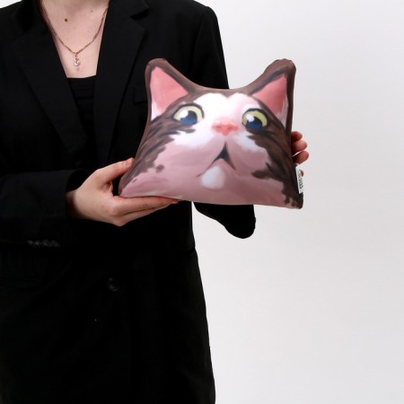 Antistress Pillow "Surprised Cat"-4