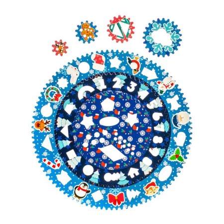 Spirograph "New Year's mood"-2