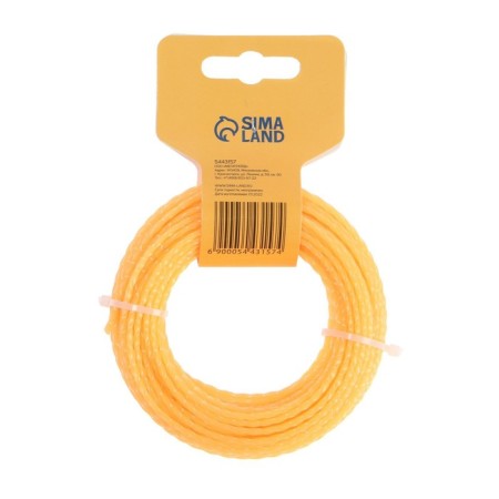 Flaim for the trimmer tundra, cross -section of a twisted square, d = 2.4 mm, 15 m, nylon-1