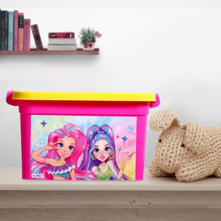 Ящик для хранения игрушек «Модницы», 6,5 л-3