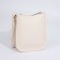 Bag Cross-Bodi with a zipper, white color