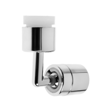 Zein Z3589, rotary, on a hinge, corner, chrome-6