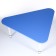 Table triangle growing gr.0-3 on a metal frame, blue