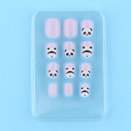 Children's false nails "Panda", 12 pcs-2