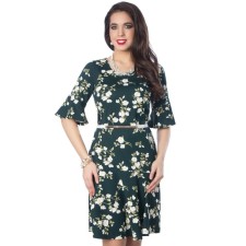 Women's dress, size 42, green color