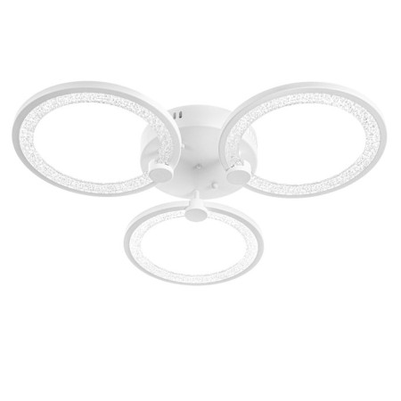 Kunayo chandelier LED 84W 3000-6500K PDU white 63.5x63.5x7.5cm
