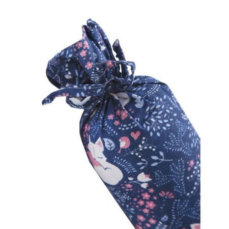 Orthopedic pillow with a bunch of buckwheat Healthy Roll "Foxes", size 30x8 cm-2