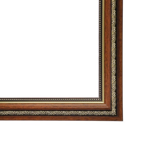 Frame for paintings (mirrors) 40 x 50 x 3.3 cm, plastic, dorothy, brown-1