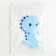 Silicone teether for teeth "Dinosaurus", the color of the blue