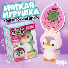 Soft toy, electronic game 