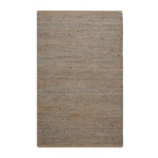 Eco -river jute, size 60x90 cm, gray color, black