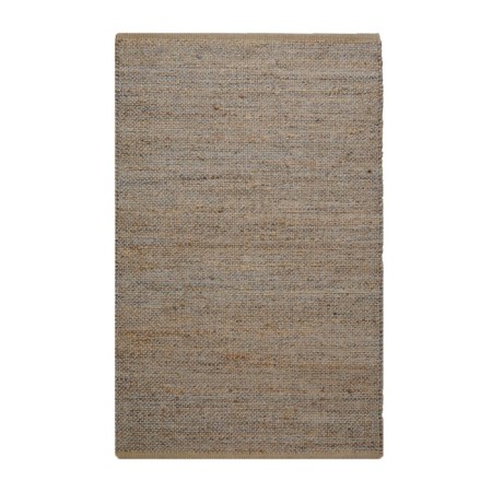 Eco -river jute, size 60x90 cm, gray color, black