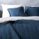 Set "Ibiza": a coverlet 230 x 250 cm, pillowcases 45 x 45 cm - 2 pcs, blue