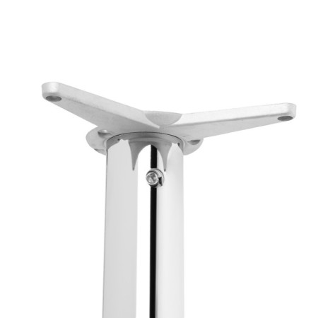 Support with side mount, 60x710 mm color chromium-4