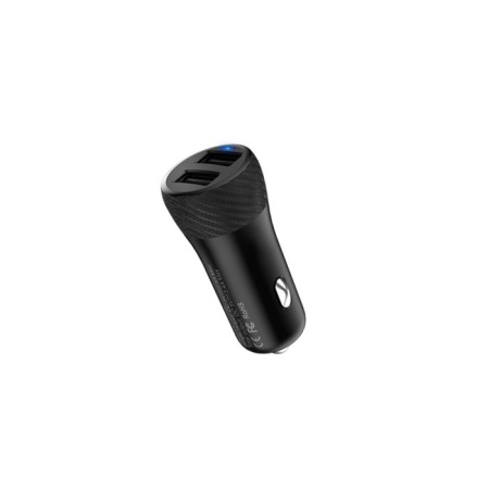 Hoco Z21, 2 USB car charger, 3.4 a, black