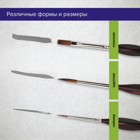 System of Synthetics 12 pieces, Brauberg Art Classic, ergonomic handles-19