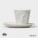 Tea couple Magistro "Blanche" circle 300 ml, white color