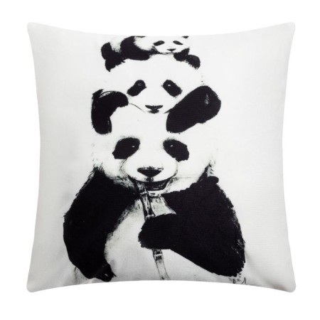 Pillowess Decorative Ethel "Pandochki" 40 x 40 cm, velor