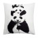Pillowess Decorative Ethel "Pandochki" 40 x 40 cm, velor