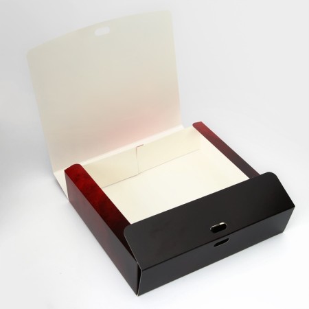 New Year. Gift New Year's folding, packaging, New Year's steam locomotive, 20 × 18 × 5 cm.-3