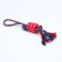 Cable toy "Knot with rings", up to 90 g, mix of flowers