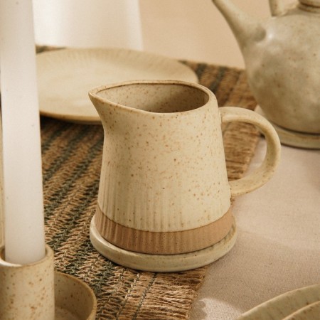 Porcelain porcelain SL Home "Vento", 350 ml, 12.5 × 9 cm, beige color-8