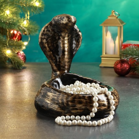 Steering Snow Cop “Snake of Cobra” 16cm, Antik