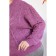 Female jumper, size 52, purple color
