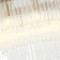 Suspended chandelier Imposio 9xe14 40W, size 60x60x45-150 cm, bronze color