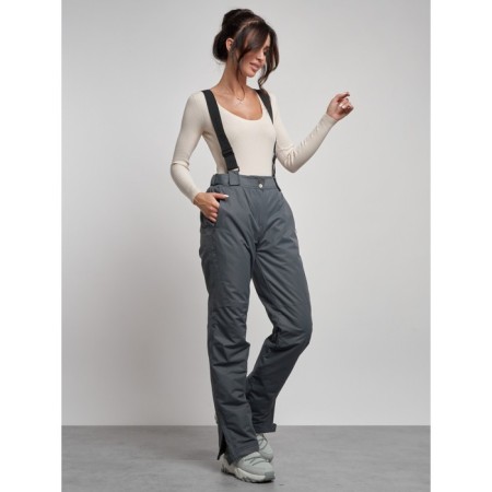 Semi -combinezone Ski Drapeted Women's, size 44, color gray color-10