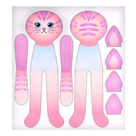 Set for creativity. We sew a toy. "Kisa-ballerina"-1