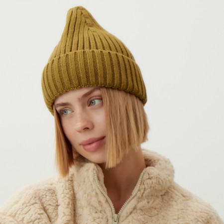 Women's hat minku, Khaki color, 56-58 rr