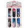 A set of magnetic bookmark for books Calligrata 6 pieces, "attractions", mix