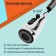 Zein aerator, for an exhaust mixer, with stream adjustment, 2 modes, chromium color