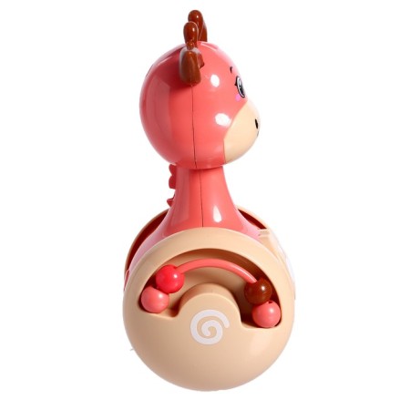 Developing toy "Olenenok Robbie", pink color-3