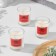 A set of fragrance candles "Aroma Candle", figs and black currants, 3 pcs