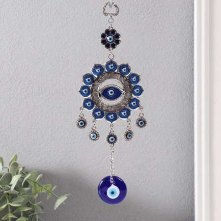 Suspension from the evil eye "Eye in the flower" 7.6x22.5 cm