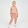 Костюм детский (толстовка, брюки) KAFTAN "Basic line" р.30 (98-104), пудра