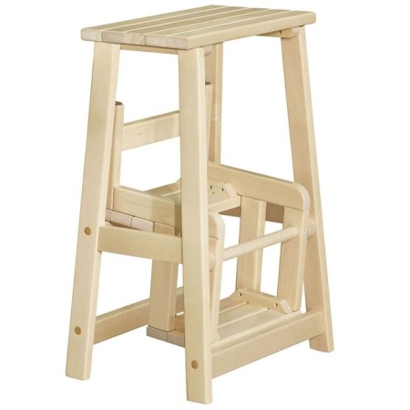Stool- ladder, 455x310x616, varnish-2