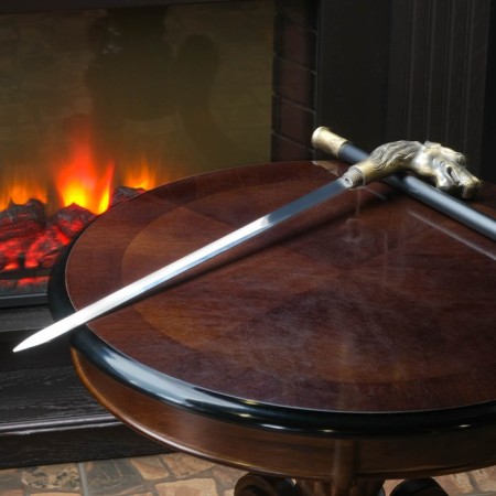 Souvenir product cane with a dagger, a blade 46 cm, a cunning beast 92cm-1
