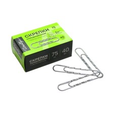 Office clerk Globus, 40 pcs., 75 mm, galvanized, corrugated