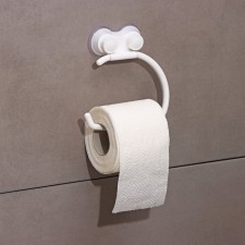 Holder for toilet paper on suction cups, 14.5 × 15 × 3 cm