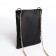 Bag Cross-Bodi with a zipper, black color