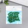 Beads for creativity plastic "Marble. Malachite" d = 0.8 cm set 20 g