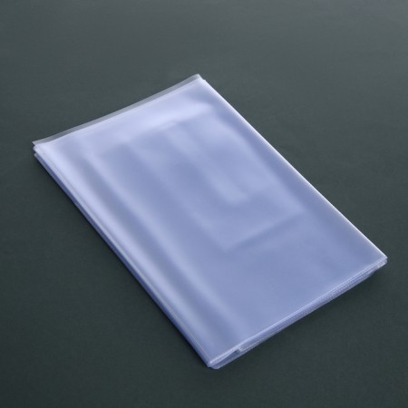 PVC liner (A5) for family documents, 4 sets, transparent color-1