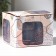 Ceramic "Leaves" mug, 320 ml, green color