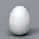 Foam egg - blank 8 cm