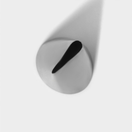 Confectionery nozzle "Petal", d = 3.4 cm, output 2.3 cm, stainless steel-2