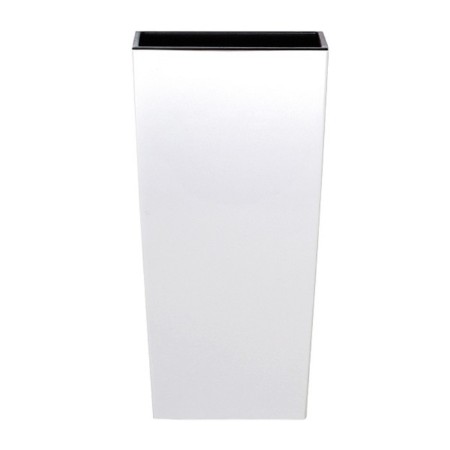 Kashpo Urbi Square, 2 subjects: internal and outer capacitance, 11 and 26.6 l, white color