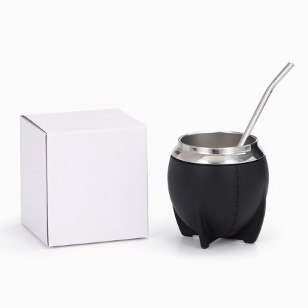 Kalabas for tea mats 250 ml and bombilli, cooking set, black-10